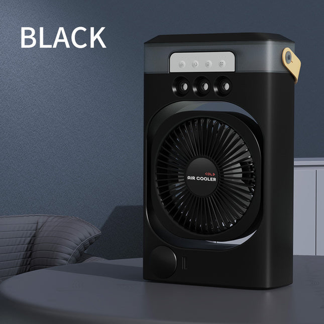 Black 3-in-1 Portable Air Cooler Fan