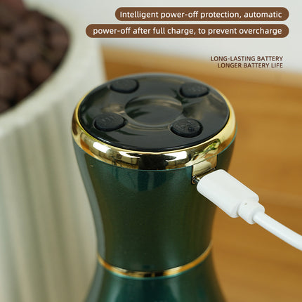 Gradient white purple Portable Electric Cupping Therapy Device - Adjustable Intensity & Heat