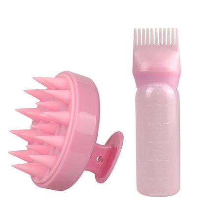 Purple Ultimate 27-Piece Hair Styling & Care Kit - Detangling Brushes, Combs, Scalp Massager & Salon Accessories