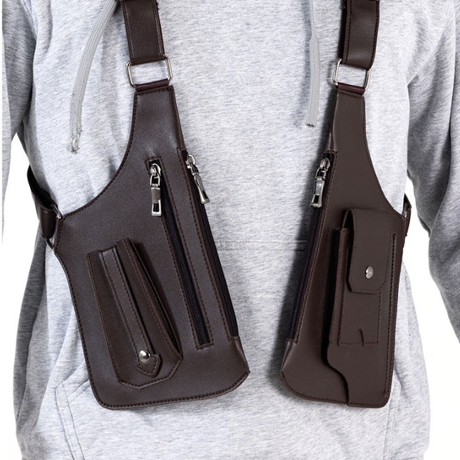 Brown Urban Tactical Anti-Theft Shoulder Holster Bag – product detail