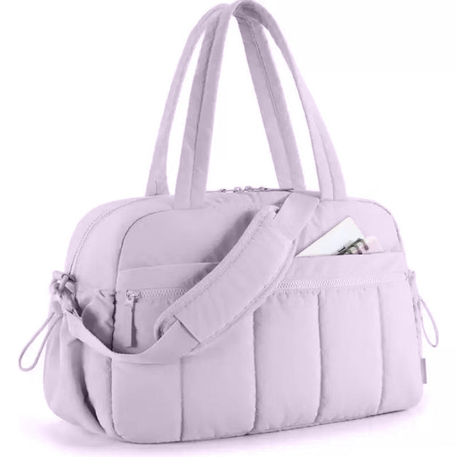 Purple Versatile Carry-On Travel Duffel Bag