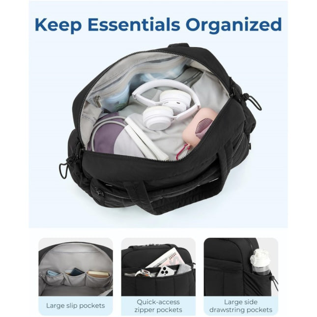 Purple Versatile Carry-On Travel Duffel Bag – product detail