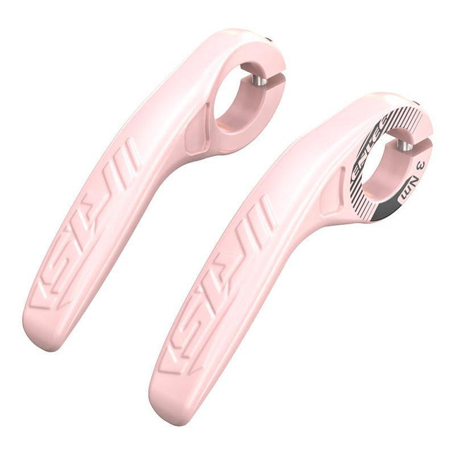 Pink Ultralight Ergonomic Bike Bar Ends