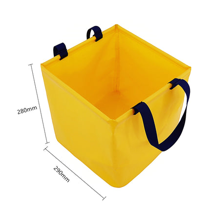 Blue 25L Collapsible Bucket – design and finish