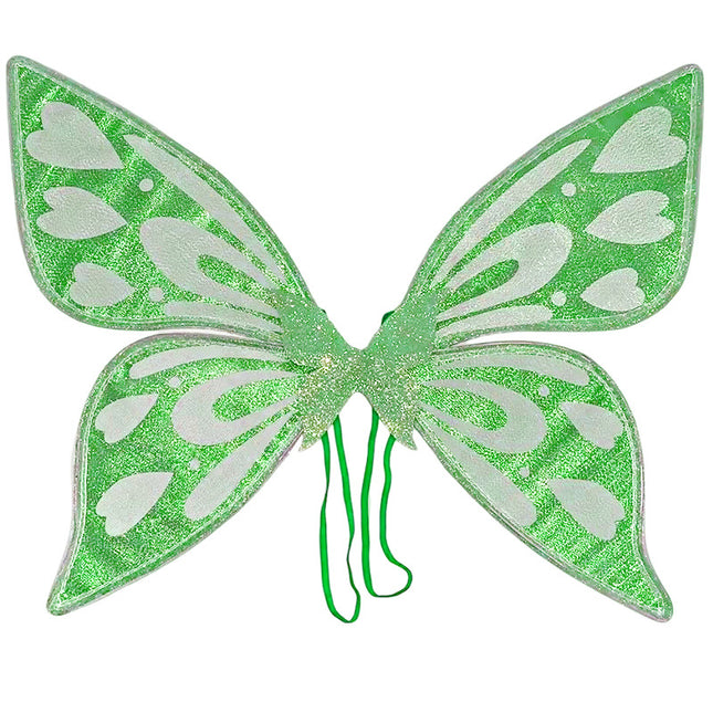 Green Sparkling Fairy Wings