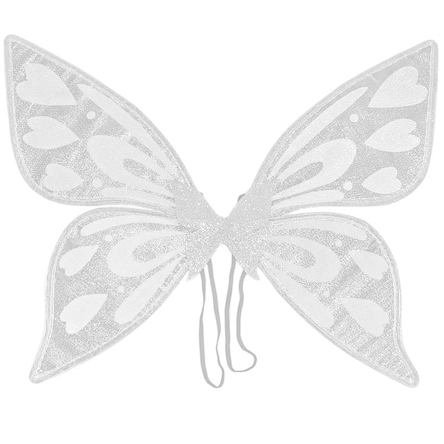 White Sparkling Fairy Wings