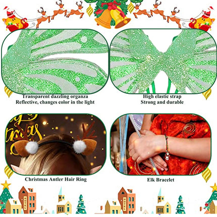 Pink Sparkling Fairy Wings – shape and profile