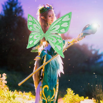 Pink Sparkling Fairy Wings – hardware detail