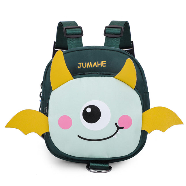 Dark Green Adorable Monster Pet Backpack Harness