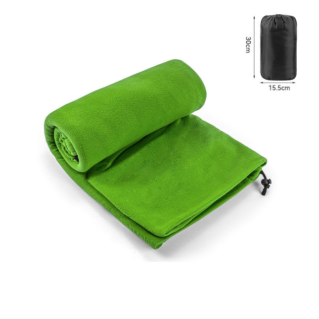 Green Versatile Double-Sided Fleece Bag Liner
