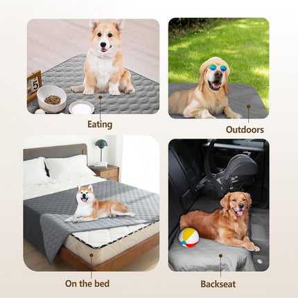 Grey 2-Sided Waterproof Pet Sofa Cover – product detail
