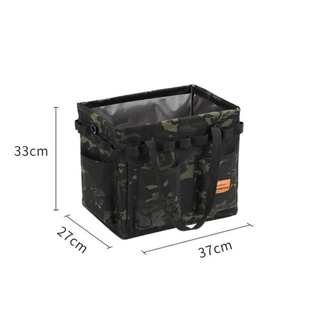 Black Camouflage Heavy Duty Foldable Outdoor Camping Storage Box
