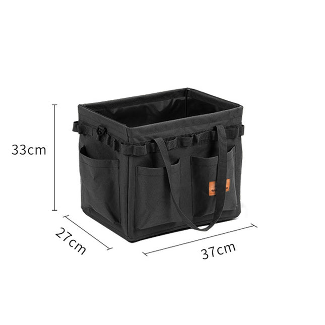 Black Heavy Duty Foldable Outdoor Camping Storage Box