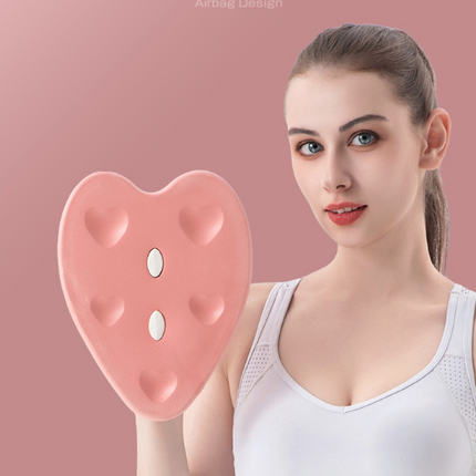 Pink Ergonomic Pelvic Floor Strengthener - Inner Thigh & Hip Trainer for Men and Women(Non-electric)