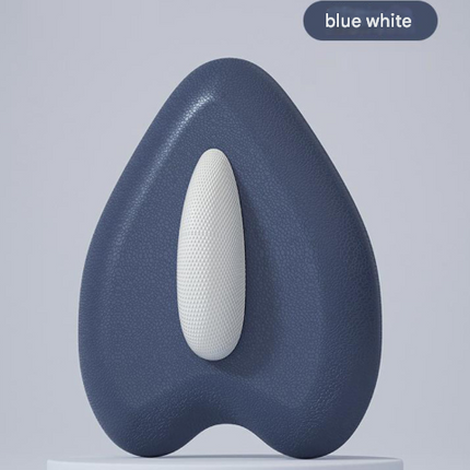 Blue White Ergonomic Pelvic Floor Strengthener - Inner Thigh & Hip Trainer for Men and Women(Non-electric)