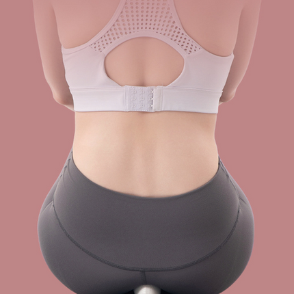 Blue White Ergonomic Pelvic Floor Strengthener - Inner Thigh & Hip Trainer for Men and Women(Non-electric)