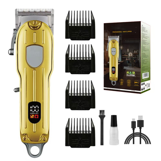 Gold Professional Electric Hair Clipper