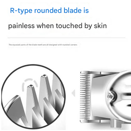 Gold Professional Electric Hair Clipper - Advanced Barber Trimmer