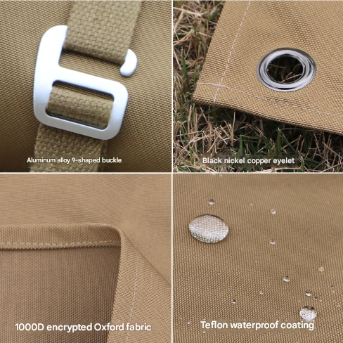 Coffee Brown Thick Waterproof Ground Mat – product detail