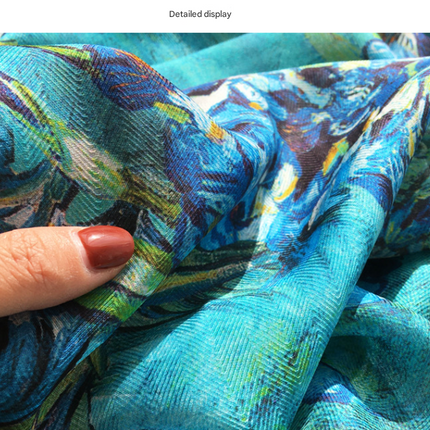 Oleander Elegant Artistry Shawl – product detail