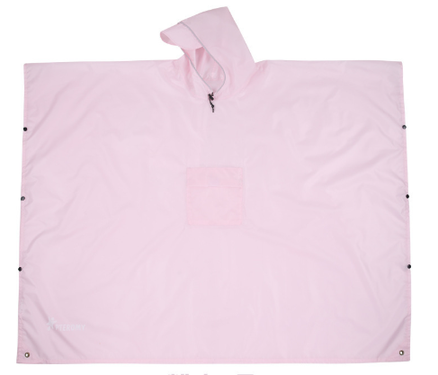Pink 3-in-1 Waterproof Rain Poncho