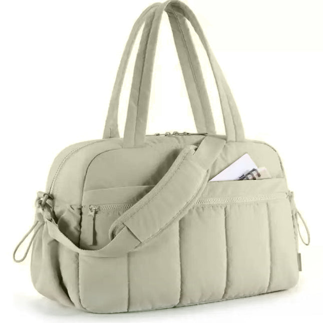 Green Spacious Travel Duffel Bag