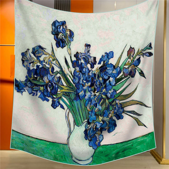Still Life With Warblers Elegant Artistry Shawl