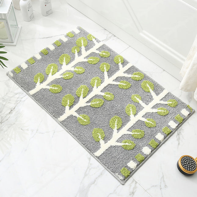 Spring Jacquard Bathroom Mat
