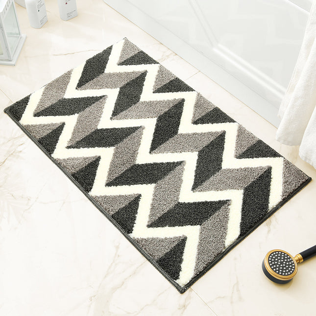 Grey Bathroom Mat