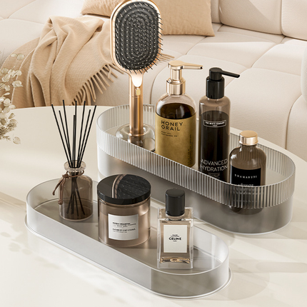 White Premium Self-Cleaning Hair Brush Set with Stand - Anti-Static Detangling & Scalp Massage Paddle Brush