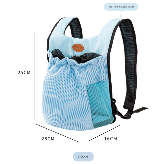 S Black Hands-Free Pet Carrier Backpack for Small Dogs & Cats – product detail