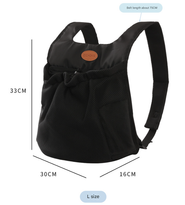 L Blue Hands-Free Pet Carrier Backpack for Small Dogs & Cats – product detail