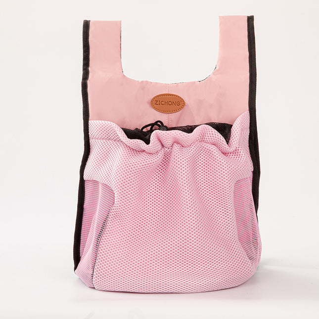 L Pink Hands-Free Pet Carrier Backpack for Small Dogs & Cats