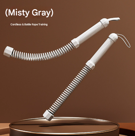Grey Heavy Cordless Battle Rope