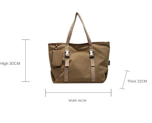 Beige Modern Utility Tote Bag for Women – product detail