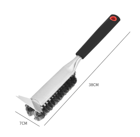 Plastics Handle Heavy Duty BBQ Grill Brush