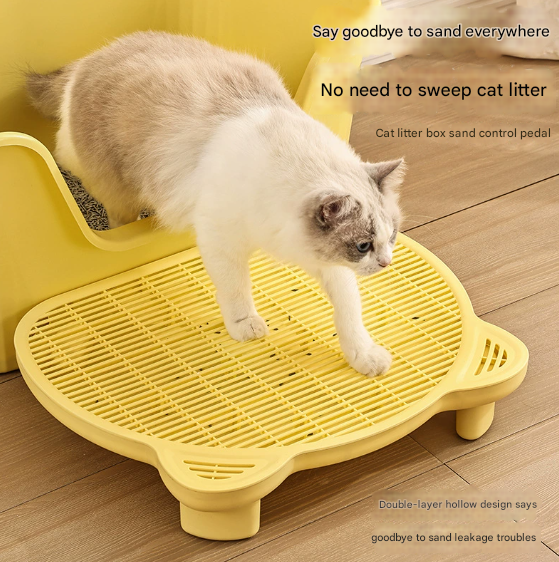 Grey Elevated Cat Litter Trapping Mat – product detail