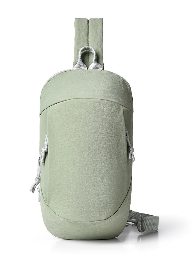 Green Minimalist Anti-Theft Sling Bag for Men & Women