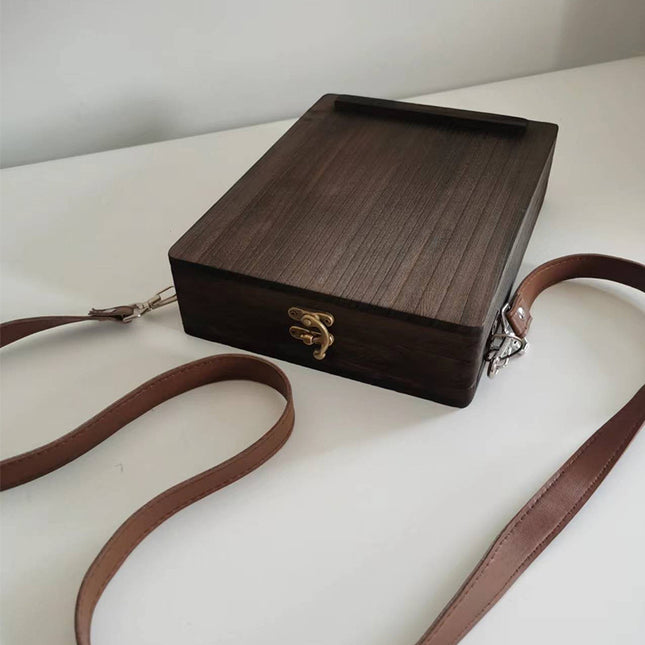 Vintage Writer's Wooden Messenger Box – product detail