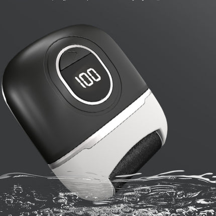 Black Smart Digital Electric Foot File - Automatic Dead Skin Remover