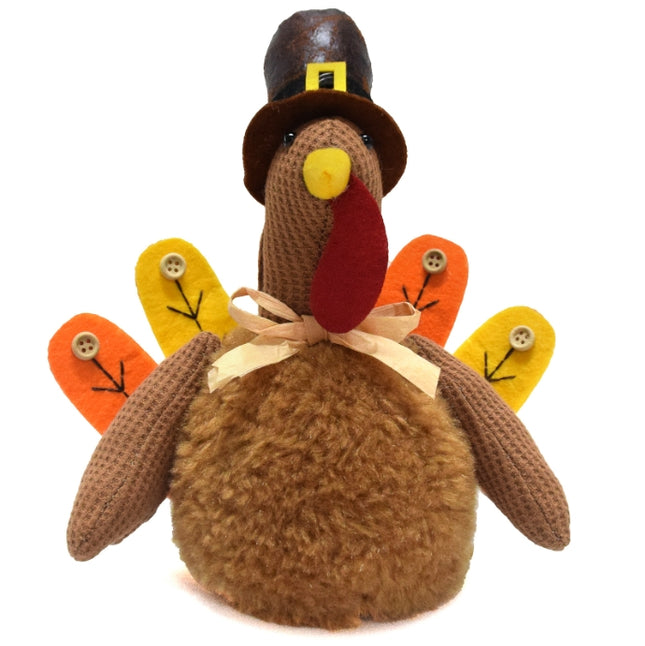 Brown Charming Thanksgiving Turkey Plush