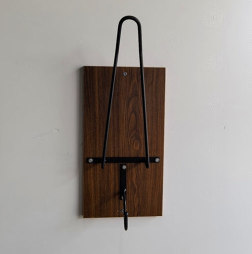 Wooden type Wall Mounted Motorcycle Helmet Holder