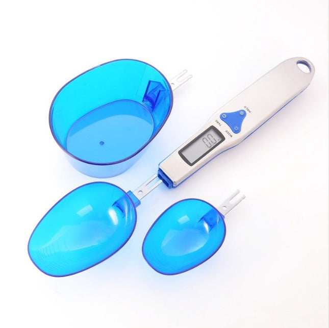 Blue High Precision Digital Spoon Scale
