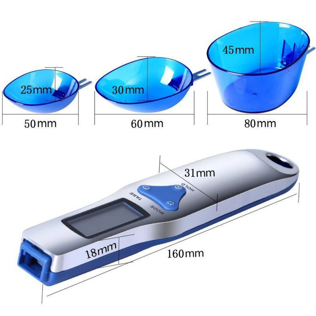 Blue High Precision Digital Spoon Scale – product detail