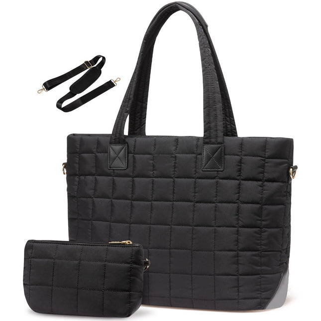 Black New Large Capacity Tote Bag
