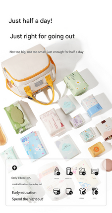 Pink Versatile 3-in-1 Nappy Bag | Convertible Backpack, Tote & Crossbody with Insulated Pockets