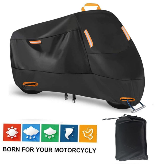 Heavy Duty 214D Waterproof Motorcycle Cover – product detail