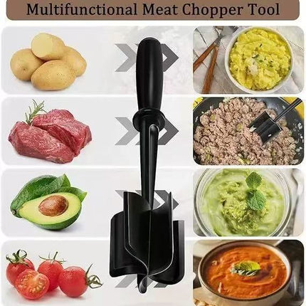 3-pieces Green Premium Heat Resistant Meat Chopper – product detail
