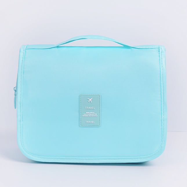 Bright blue Portable Hanging Travel Toiletry Bag