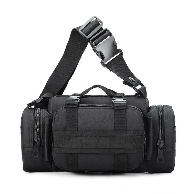Black Tactical Outdoor Waist Bag